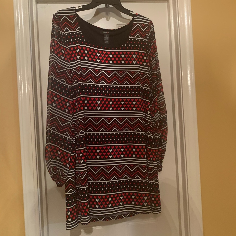 ❤️Heart Dress❤️ Size L